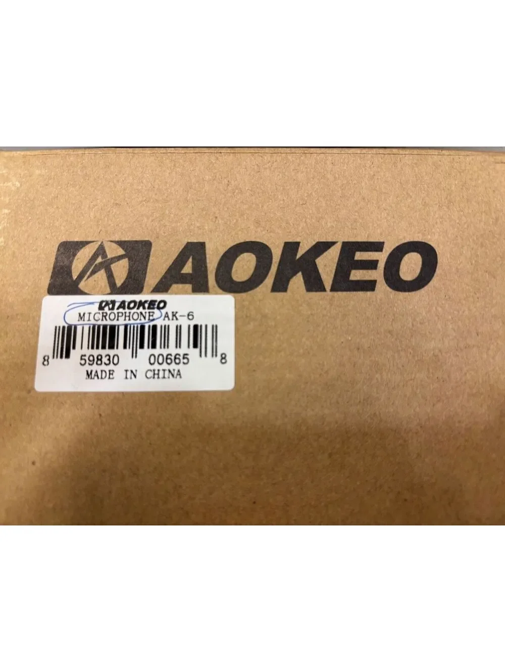 Aokeo AK-6 USB Condenser Microphone Podcasting Recording Gaming with Mount Stand
